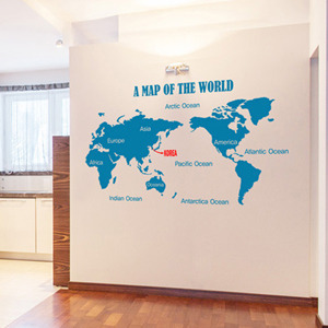 [무료배송/낭만창고]dk003-A MAP OF THE WORLD-Small