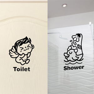 [제제데코]아기천사와 오리 Toilet &amp; Shower