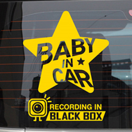 [제제데코]baby in car_스타 앤 블랙박스